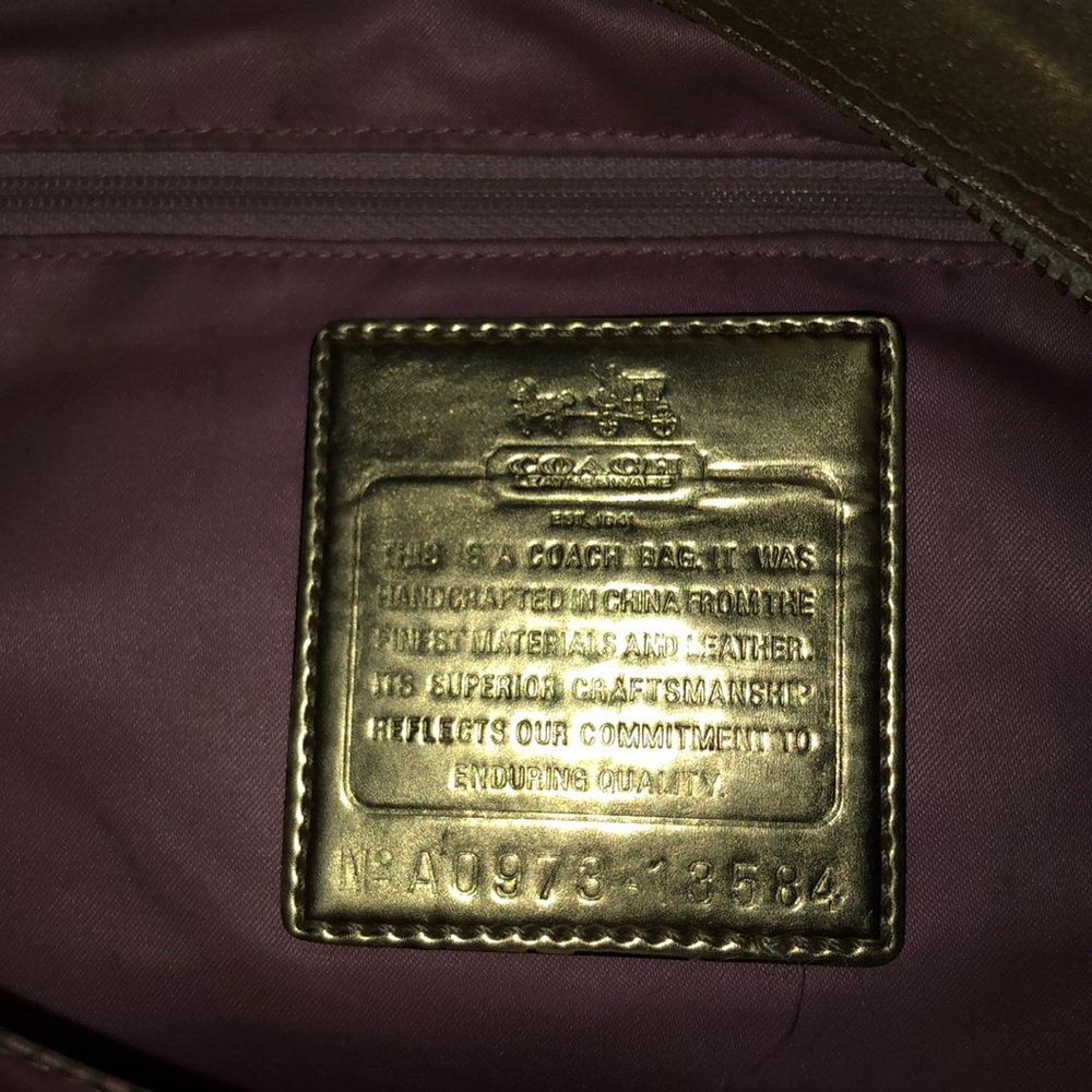 Coach Shoulder Bag/Purse - Picture 2 of 4